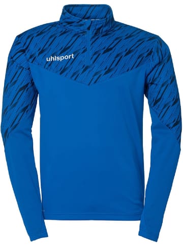 uhlsport  Trainingsjacke "Progressive 28 1/4 Zip Top" in Blau