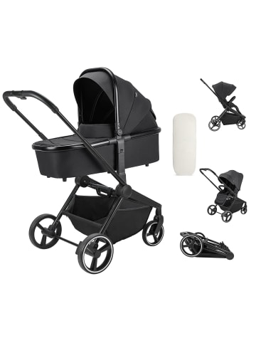 BooBoo Kombi-Kinderwagen "Jazzi" in Black 