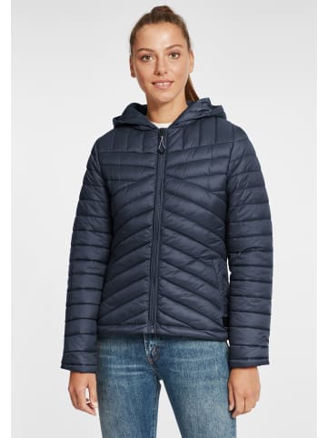 Oxmo Steppjacke OXQuella 21900042ME Steppjacke Übergangsjacke mit Kapuze in Dunkelblau