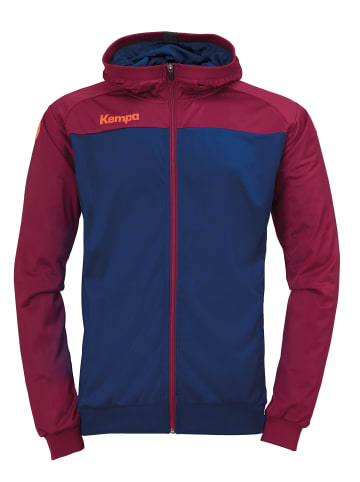 Kempa Trainingsjacke PRIME MULTI in deep blau/deep rot