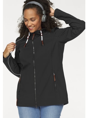 OCEAN SPORTSWEAR Softshelljacke in schwarz