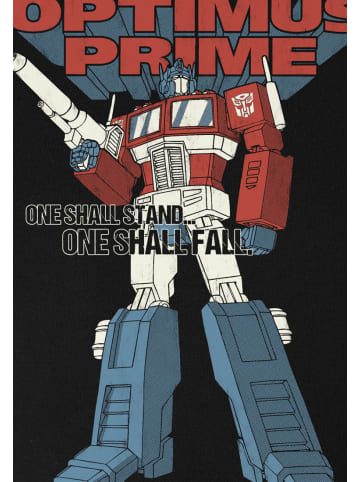 Logoshirt T-Shirt Optimus Prime - One Shall Stand in schwarz