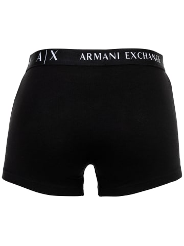 Armani Exchange Boxershort 3er Pack in Schwarz