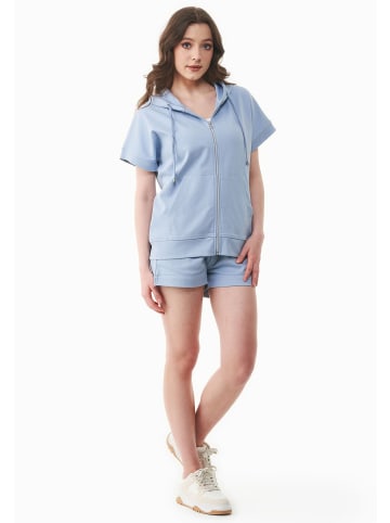 Organication Shorts "WOR17006" in Eisblau