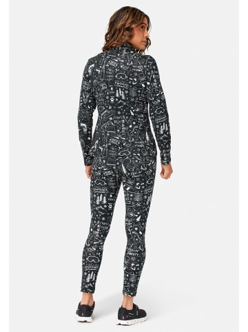 Krimson Klover Baselayer-Top Graffiti Top in black