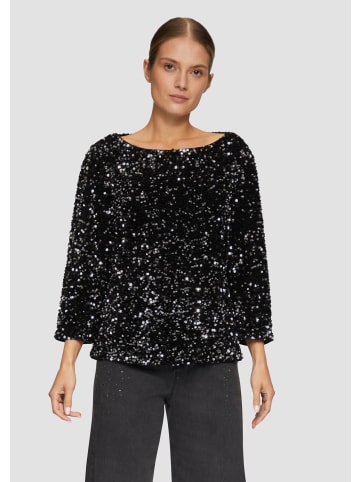 s.Oliver BLACK LABEL Bluse 3/4 Arm in Schwarz