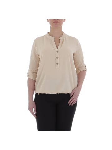 Ital-Design Bluse in Beige