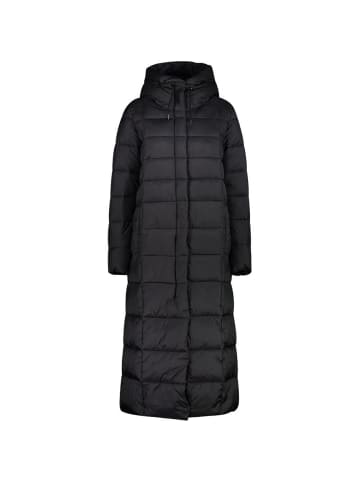 cmp Mantel, Funktionsjacke WOMAN COAT FIX HOOD in Schwarz