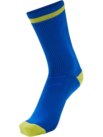 Hummel Low Socken Elite Indoor Erwachsene in TRUE BLUE/BLAZING YELLOW