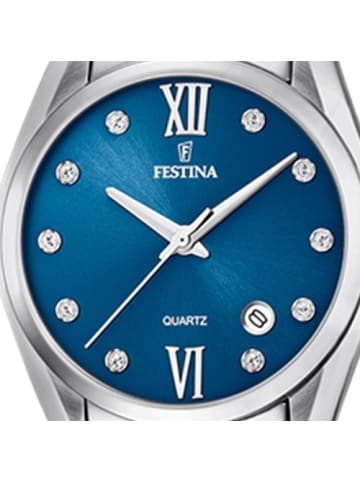 Festina Analog-Armbanduhr Festina Boyfriend silber mittel (ca. 37mm)