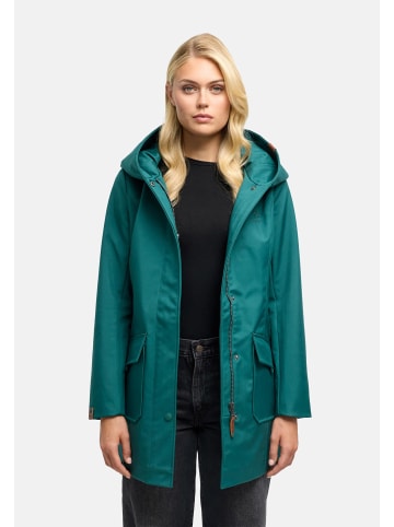 Marikoo Softshellmantel Mayleen in Ocean Green