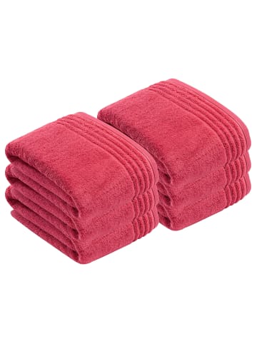 Vossen 6er Pack Badetuch in maroon