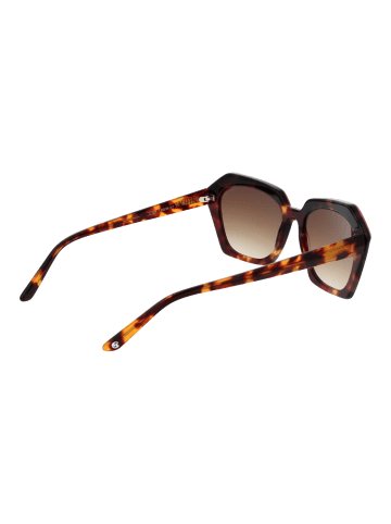comma Damen Sonnenbrillen Geometrisch Braun