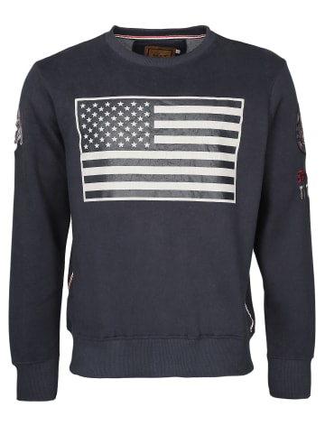 TOP GUN Sweater Game TG20191027 in navy