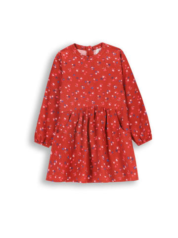 Coccodrillo Stoffkleid in dunkelrot