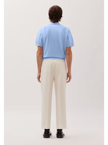 Studio Seidensticker Strick Polo Regular in Hellblau