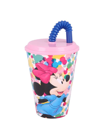 Disney Minnie Mouse Trinkbecher mit Deckel Minnie Mouse in Bunt