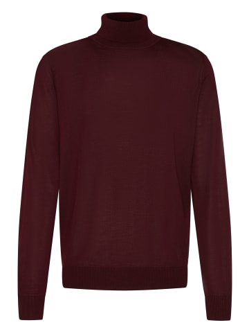 Bugatti Rollkragen Pullover in bordeaux