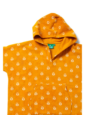 Little Green Radicals Kids Hooded Beach Poncho in Gold