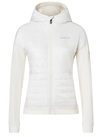 super.natural Merino Jacke W WARM UP ALOOF JACKET in weiß