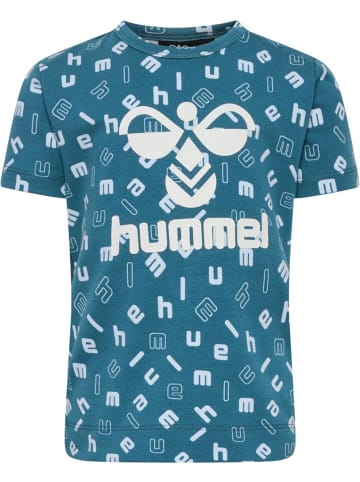 Hummel Kinder Sportshirt in Blau
