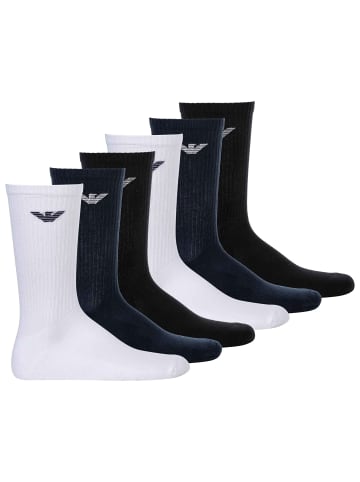 Emporio Armani Socken 6er Pack in Mehrfarbig