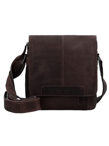 The Chesterfield Brand Wax Pull Up Umhängetasche Leder 22 cm brown