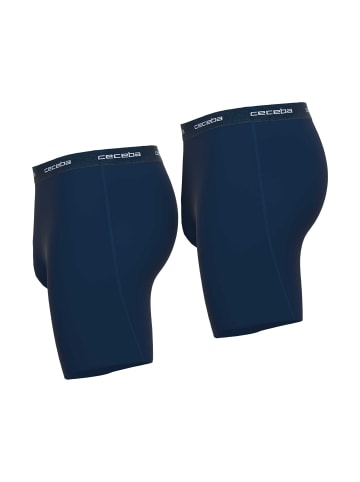 CECEBA Boxershort 2er Pack in Dunkelblau