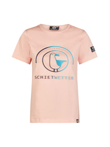 SCHIETWETTER T-Shirt "Mara", 3D-Print, 100% Baumwolle, in pink