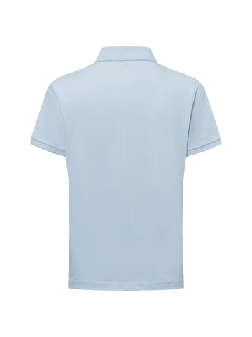 Gant Poloshirt SLIM SHEILD CAP SLEEVE in hellblau