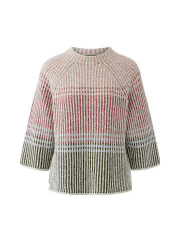 Oui Pullover in offwhite red