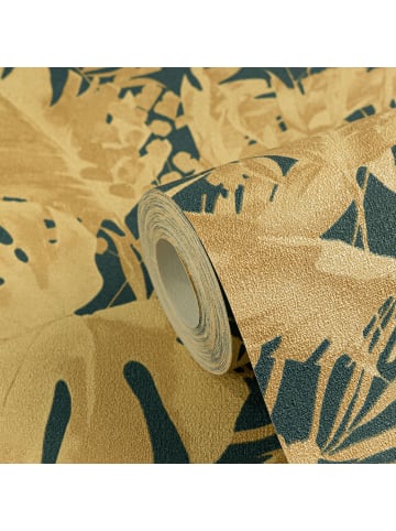 A.S. Création Tapete Leafy Paradise in Grün-Gold