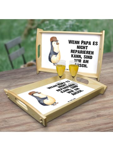 Mr. & Mrs. Panda Dekotablett Wenn Papa es nicht reparieren kann,... in Weiß