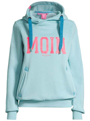 Salzhaut Hoodie SÜNN - MOIN in Aqua