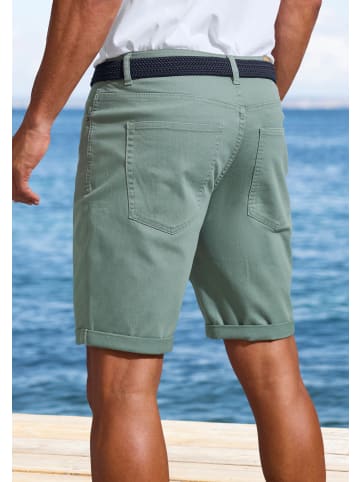 John Devin Jeansshorts in grün