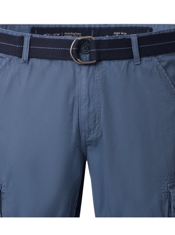 CASAMODA Shorts in sattes Mittelblau