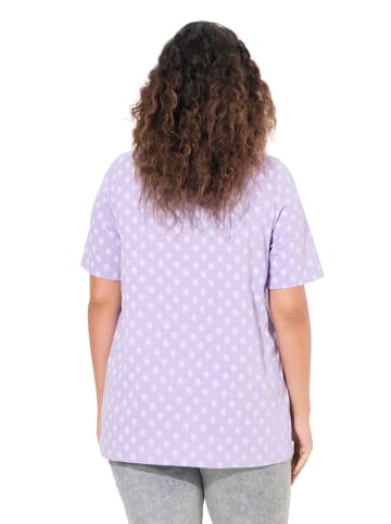 Ulla Popken Shirt in lavendel
