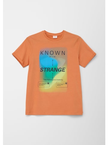 s.Oliver T-Shirt kurzarm in Orange