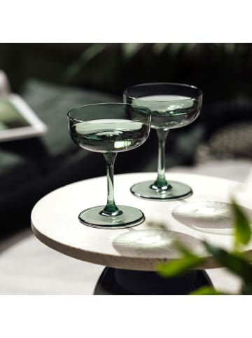like. by Villeroy & Boch 2er Set Sektschalen / Dessertschalen Like Glass in – 100 ml in Sage