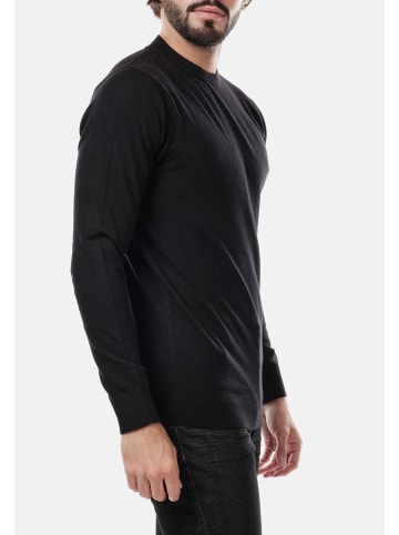 HopenLife Pullover ARMIN in Schwarz