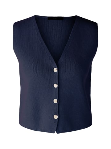 Oui Strickweste in darkblue
