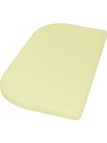 Playshoes Bettlaken "Jersey-Spannbettlaken 89x51+10 cm 2er Pack" in Gelb