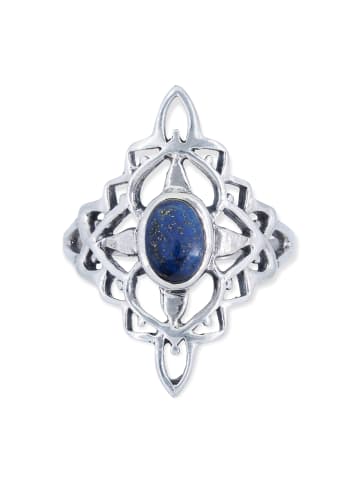 mantraroma 925er Silber - Ringe mit Lapis Lazuli