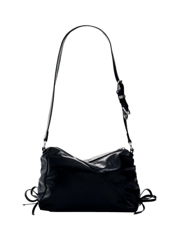 Desigual Umhängetasche 'Gravity Letur' in schwarz