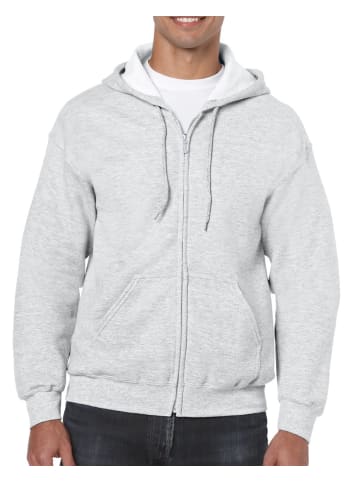 Gildan Kapuzenpullover in Grau