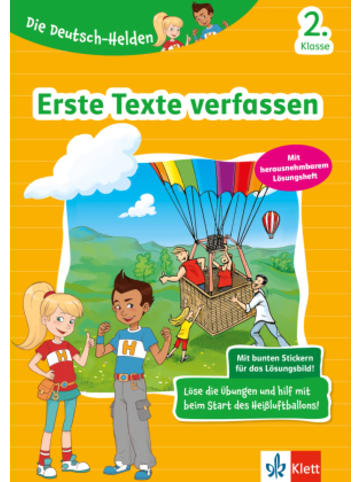 KLETT LERNTRAINING  Buch - Klett Die Deutsch-Helden: Erste Texte verfassen 2. Klasse