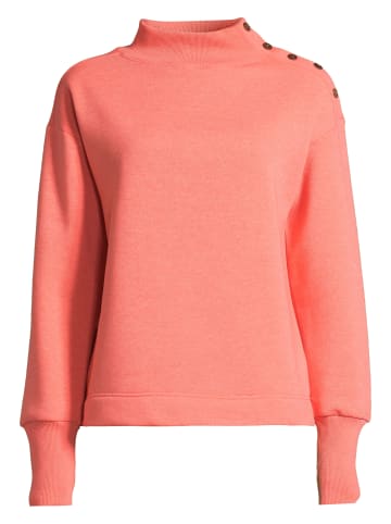 Salzhaut Sweatshirt Krüüs in Coral