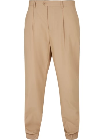 Urban Classics Stoffhose / Chino STRAIGHT PLEAT FRONT regular/straight in Beige