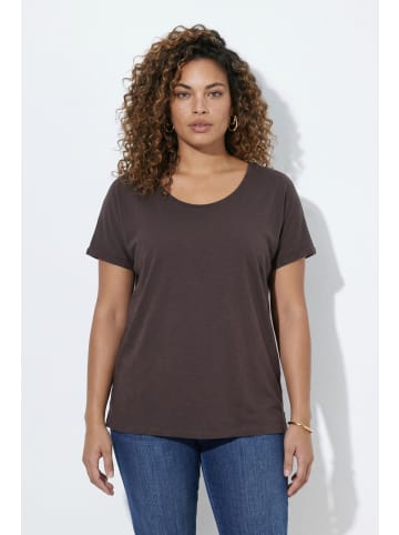 MIAMODA Shirt in mahagoni