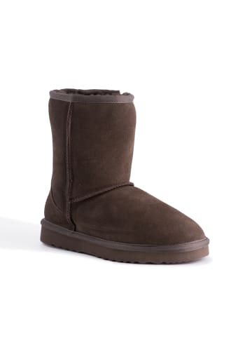 Aus Wooli Stiefel Bronte in Chocolate